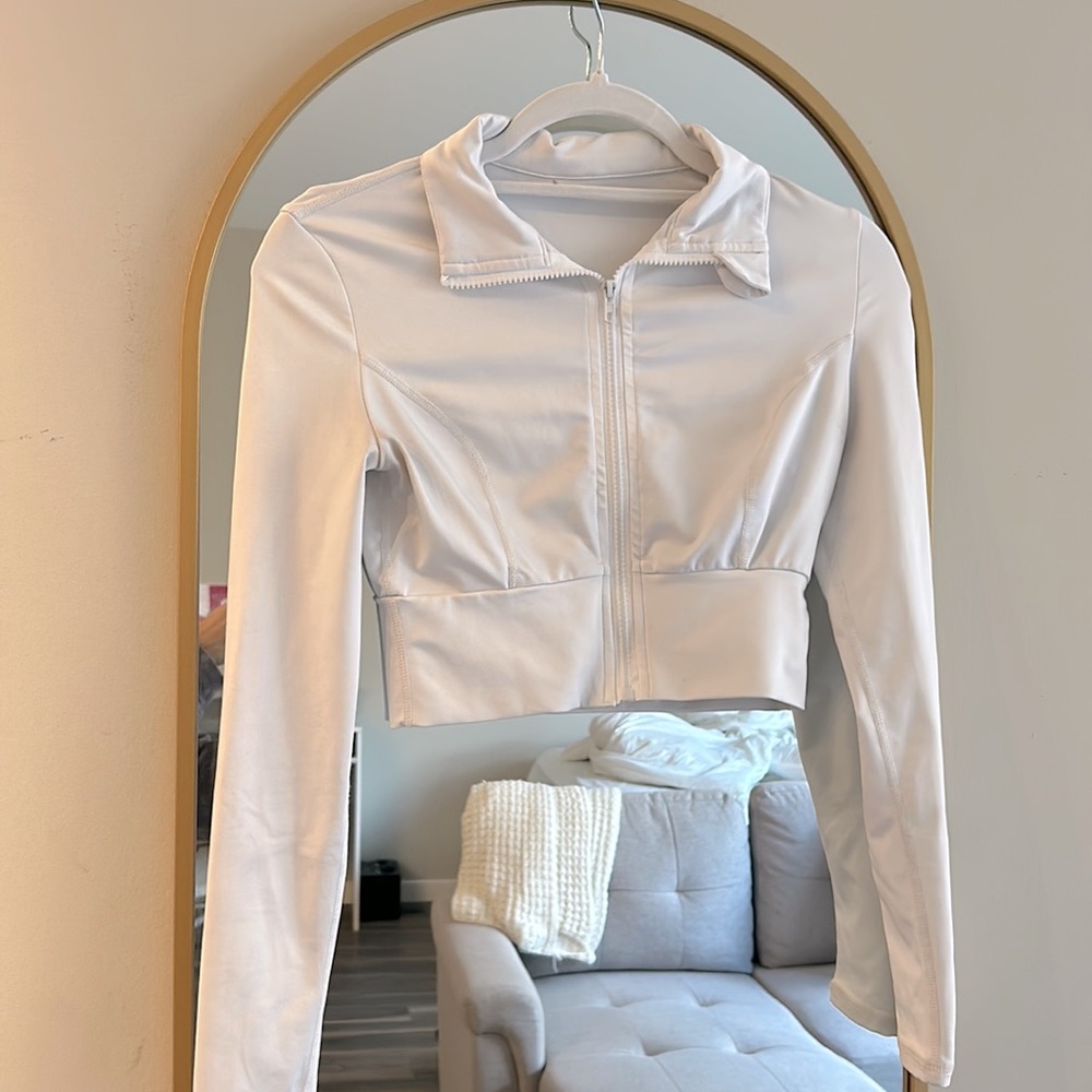 SHEIN cropped athletic jacket XS